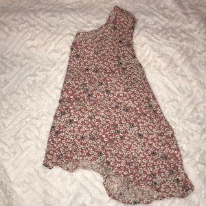 High low crop top